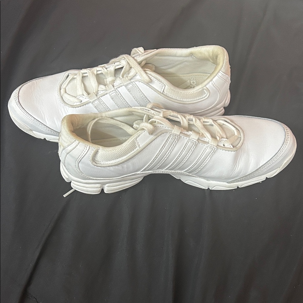 Adidas Classic White Athletic Shoes